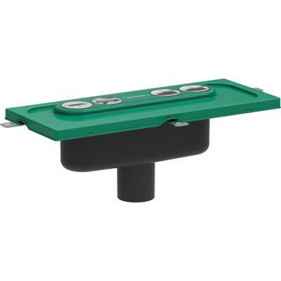 Hansgrohe uBox universal alapkészlet lineáris zuhanylefolyóhoz, függőleges telepítéshez (1002180)