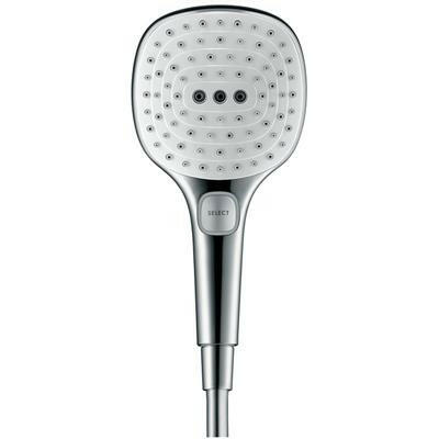 Hansgrohe Raindance Select E zuhanyfej 120 3jet fehér/króm (26520400)