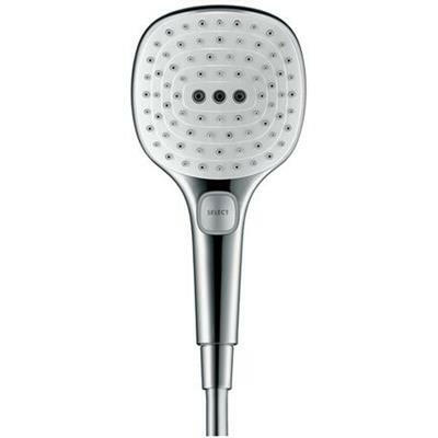Hansgrohe Raindance Select E zuhanyfej 120 3jet fehér/króm (26520400)