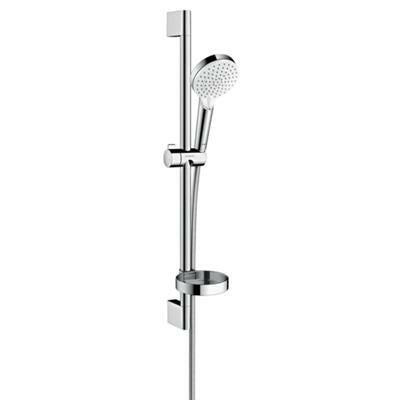 Hansgrohe Crometta Vario/Unica Croma zuhanyszett 0,65 m szappantartóval fehér/króm (26553400)