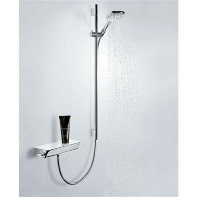Hansgrohe Raindance Select E 120 Unica'S Puro 90 zuhanyszett fehér/króm (26621400)