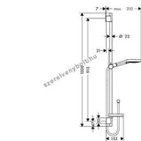 Hansgrohe Raindance Select S 120 Unica'S Puro 90 zuhanyszett-1