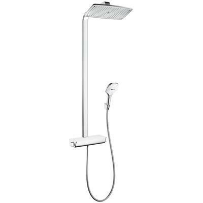 Hansgrohe Raindance Select E Showerpipe 360 1jet fehér/króm-0