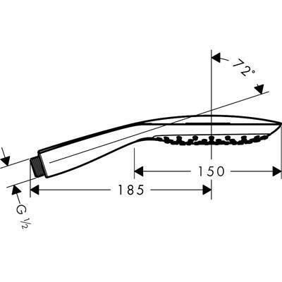 Hansgrohe PuraVida 150 3jet kézizuhany-1