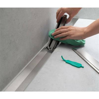 Hansgrohe RainDrain Flex Zuhanylefolyó színkészlet 70 cm, formára vágható, matt fekete (56043670)