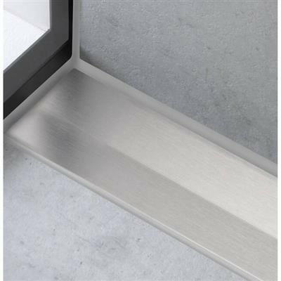 Hansgrohe RainDrain Flex Zuhanylefolyó színkészlet 70 cm, formára vágható, matt fekete (56043670)