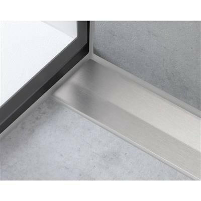 Hansgrohe RainDrain Flex Zuhanylefolyó színkészlet 70 cm, formára vágható, szálcsiszolt rozsdamentes acél (56043800)