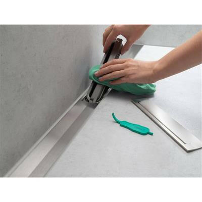 Hansgrohe RainDrain Flex Zuhanylefolyó színkészlet 90 cm, formára vágható, matt fekete (56045670)