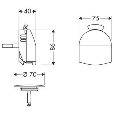 Hansgrohe Exafill színkészlet (58127000)