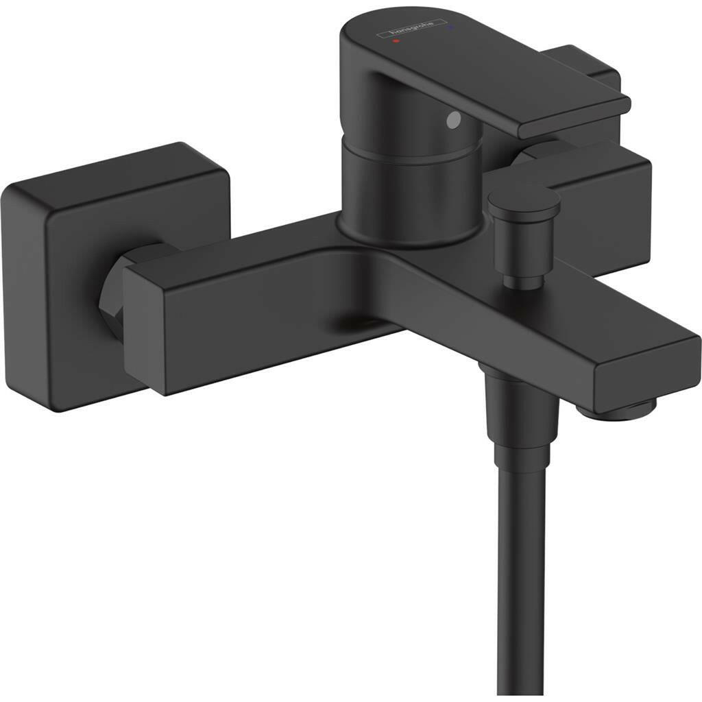 Hansgrohe Vernis Shape Egykaros kádcsaptelep falsíkon kívüli szereléshez, matt fekete (71450670)