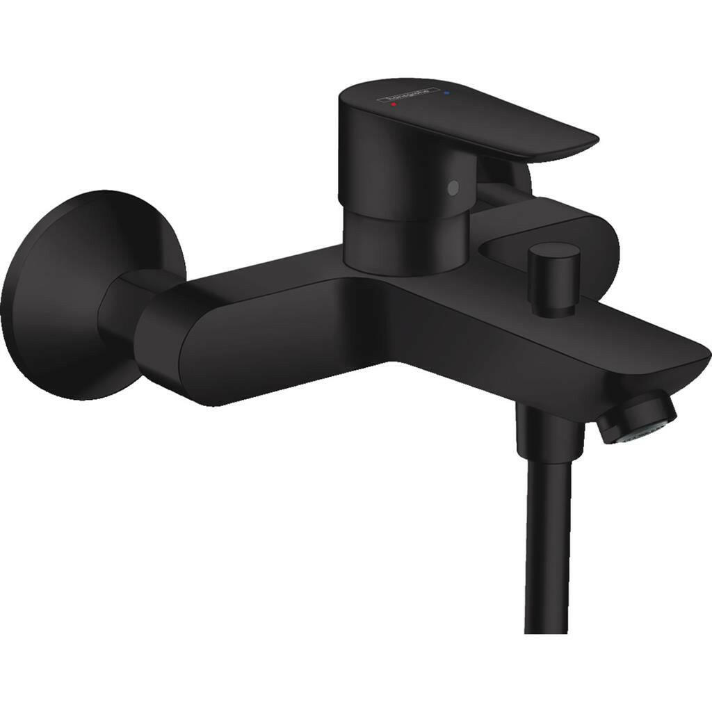 Hansgrohe Talis E egykaros kádcsaptelep falsíkon kívüli szereléshez matt fekete (71740670)