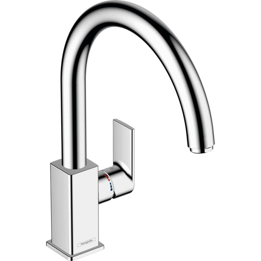 Hansgrohe Vernis Shape egykaros konyhai csaptelep 260, elforgatható kifolyóval (71871000)