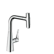 Hansgrohe Metris Select M71 konyhai csaptelep 240 kihúzható kifolyó (M7117), króm ( 73817000 )
