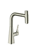 Hansgrohe Metris Select M71 konyhai csaptelep 240 kihúzható kifolyó (M7117), rozsdamentes acél hatású ( 73817800 )