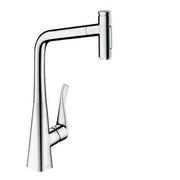Hansgrohe Metris Select M71 konyhai csaptelep 320 2jet, kihúzható kifolyó, króm ( 73820000 )