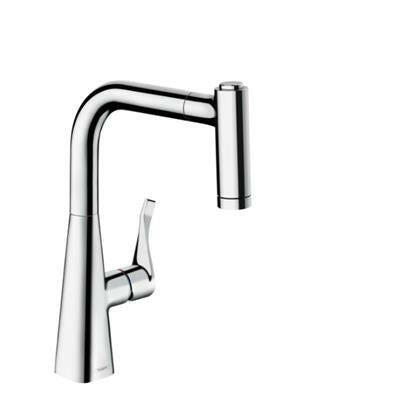 Hansgrohe Metris M71 ECO konyhai csaptelep 220 (M7116), króm-0