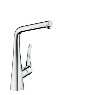 Hansgrohe Metris M71 ECO konyhai csaptelep 320 (M7114), króm-0