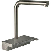 Hansgrohe Aquno Select M81 konyhai csaptelep 250 2jet, kihúzható kifolyó, rozsdamentes acél hatású (73836800)