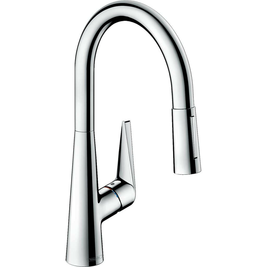 Hansgrohe Talis M51 konyhai csaptelep 200 kihúzható kifolyó (M5116-H200), króm-0