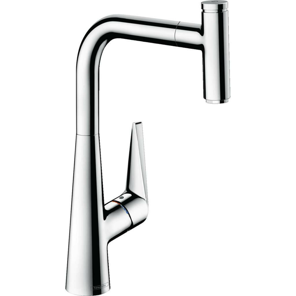 Hansgrohe Talis Select M51 konyhai csaptelep 300 kihúzható kifolyó (M5115), króm-0