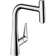 Hansgrohe Talis Select M51 konyhai csaptelep 220 kihúzható kifolyó (M5117), króm (73868000)