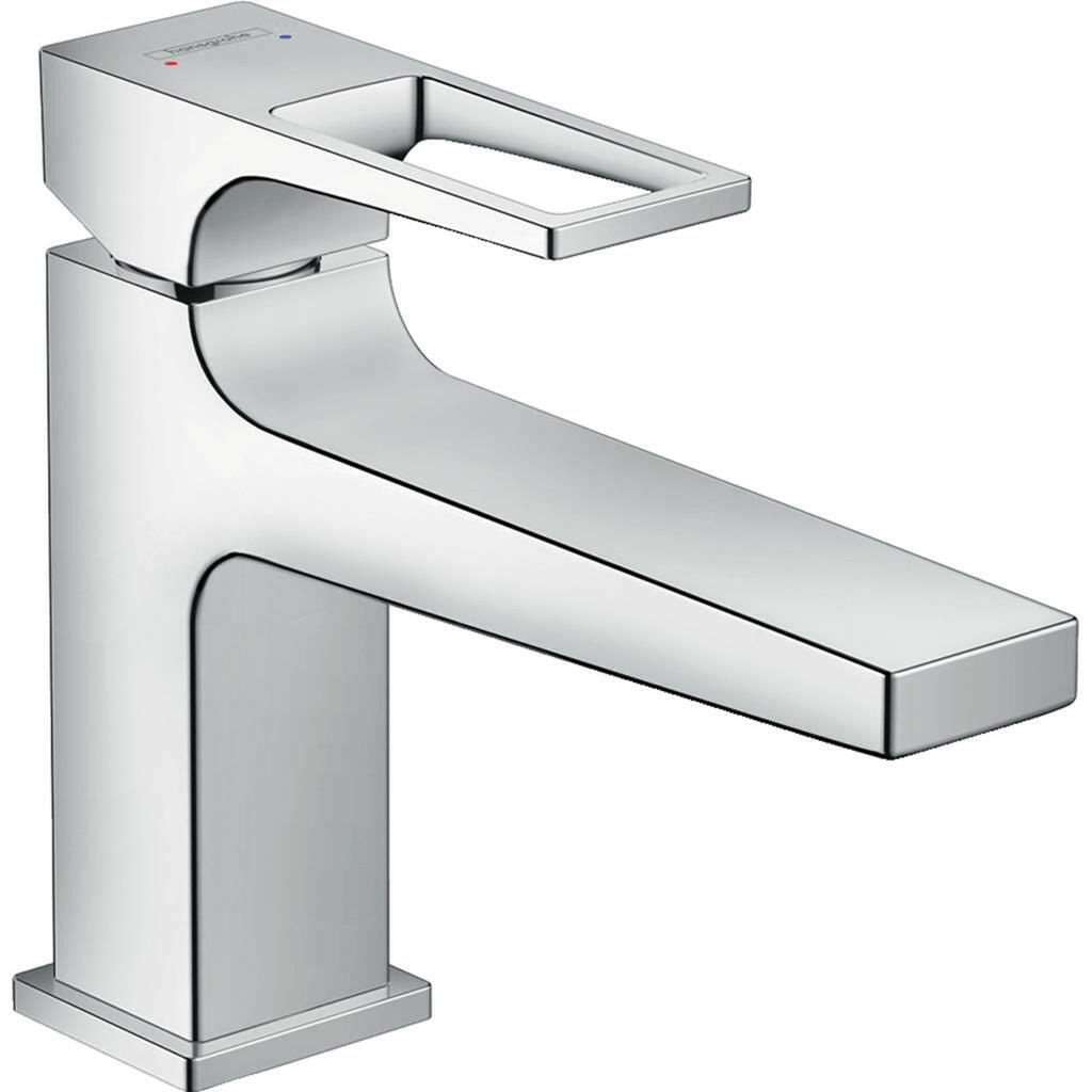 Hansgrohe Metropol mosdócsaptelep 100 (lang) Push-Open lefolyóval loop fogantyúval-0