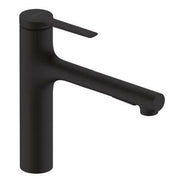 Hansgrohe Zesis M33 konyhai csaptelep 160, kihúzható kifolyó, 2jet, matt fekete ( 74801670 )