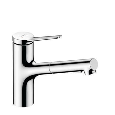 Hansgrohe Zesis M33 konyhai csaptelep 150, kihúzható kifolyó, 2jet, sBox ( 74803000 )