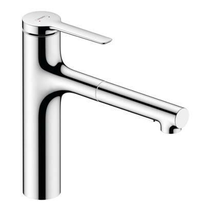 Hansgrohe Zesis M33 konyhai csaptelep 160, kihúzható kifolyó, 2jet, sBox-0