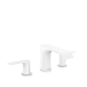 Hansgrohe Vivenis 3 lyukú mosdócsaptelep 90, automata lefolyógarnitúrával, matt fehér ( 75033700 )