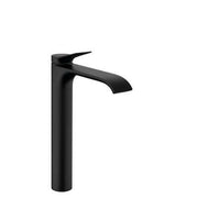 Hansgrohe Vivenis mosdócsaptelep 250, mosdótálakhoz, automata lefolyógarnitúrával, matt fekete ( 75040670 )
