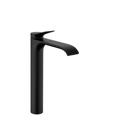 Hansgrohe Vivenis mosdócsaptelep 250, mosdótálakhoz, automata lefolyógarnitúrával, matt fekete ( 75040670 )