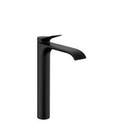 Hansgrohe Vivenis mosdócsaptelep 250, mosdótálakhoz, lefolyógarnitúra nélkül, matt fekete ( 75042670 )