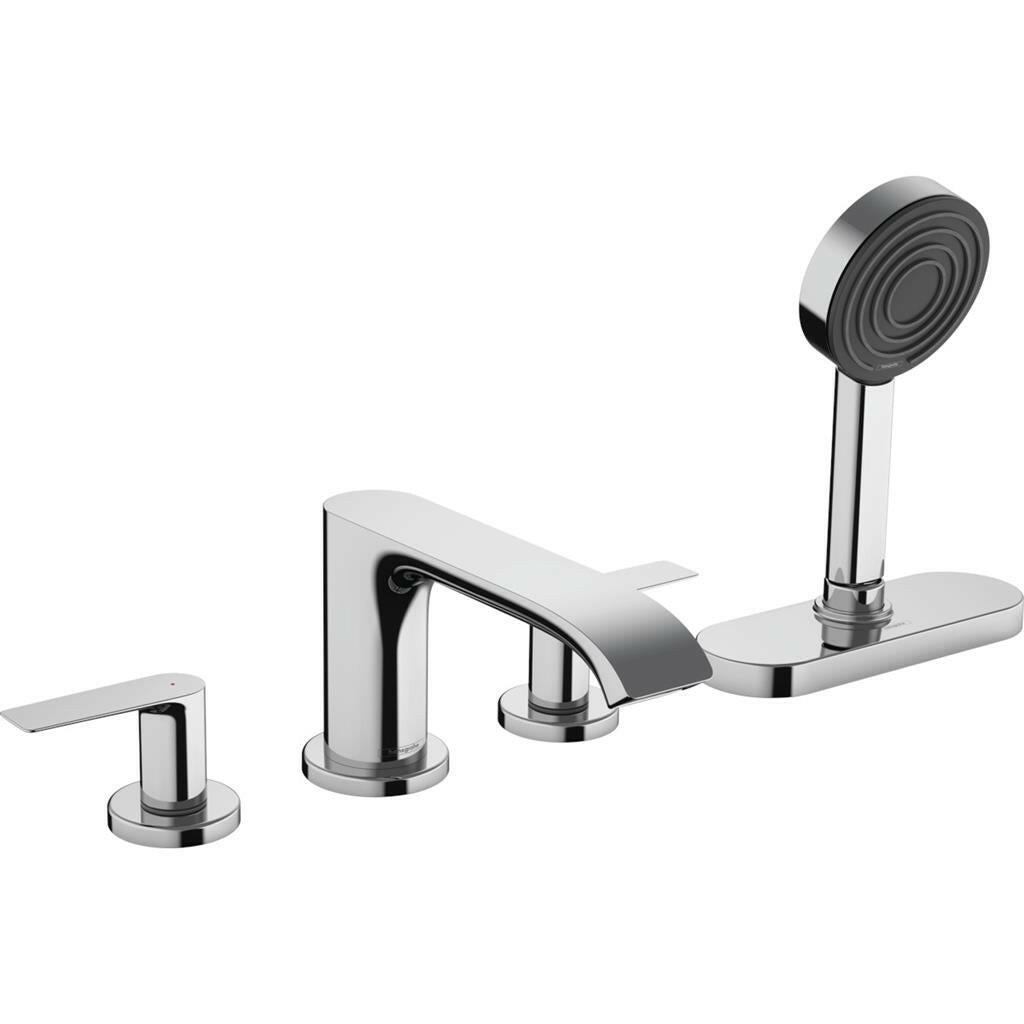 Hansgrohe Vivenis 4 lyukú, peremre szerelhető kádcsaptelep sBox - szal (75444000)