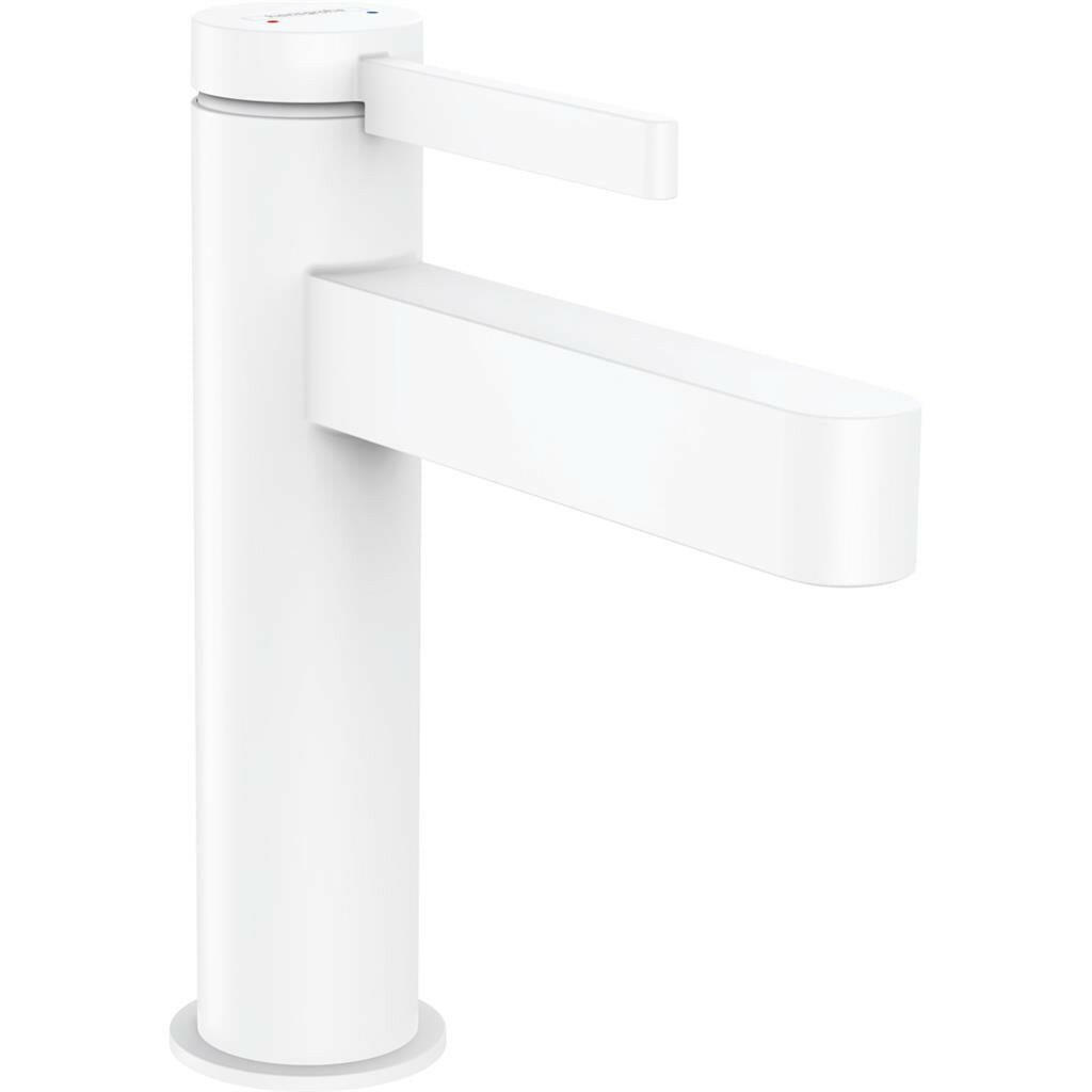Hansgrohe Finoris mosdócsaptelep 110, push - open lefolyógarnitúra, matt fehér (76023700)