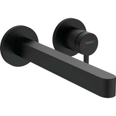 Hansgrohe Finoris mosdócsaptelep falsík alatti szereléshez, 22,8 cm - es kifolyó, matt fekete (76050670)