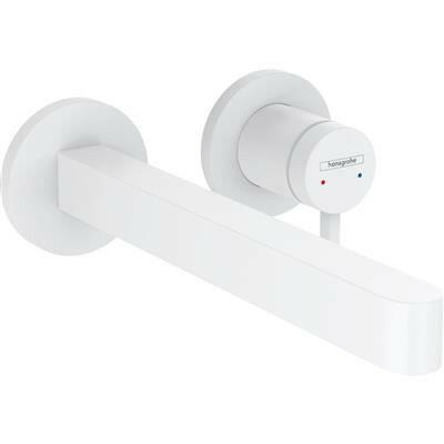 Hansgrohe Finoris mosdócsaptelep falsík alatti szereléshez, 22,8 cm - es kifolyó, matt fehér (76050700)