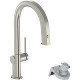 Hansgrohe Aqittura M91 Filtersystem konyhai csaptelep 210, kihúzható kifolyó, 1jet, rozsdamentes acél hatású (76803800)