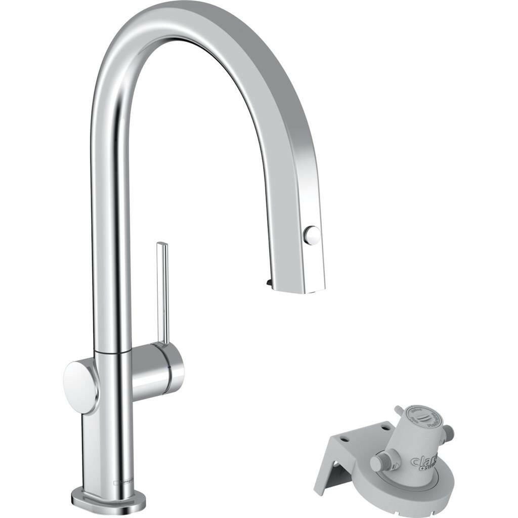 Hansgrohe Aqittura M91 Filtersystem konyhai csaptelep 210, kihúzható kifolyó, 1jet, sBox (76826000)