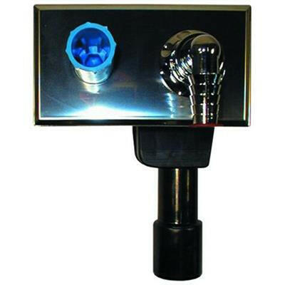 HL-405 mosógépszifon falba ép. vízcsatl.-0