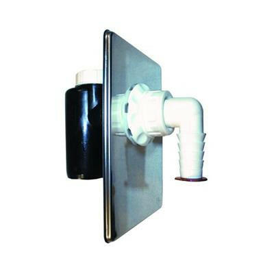 HL-440 mosógép szifon falba ép. golyós-0