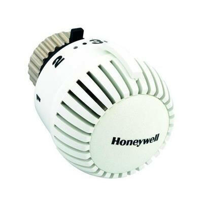 Honeywell T7000 Termosztatikus szelepfej, fehér, elzárható, folydékos töltet M30 x 1,5 1...28°C