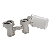 Honeywell H - blokk szett egyenes (T3019DAW0 + V2495DX020) H - idom + Termofej Danfoss szelepekhez