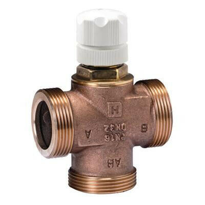 Honeywell 3 járatú keverő/osztószelep 1/2" km PN16 2…120°C kvs=2,8 (V135 - 1 - 2C)