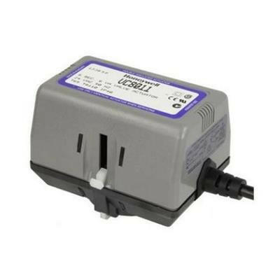 Honeywell motoros meghajtó VC sorozatú szelepekhez segédkapcsolóval, vezérlés nyitó és fix fázissal (VC8611ZZ00 - U)