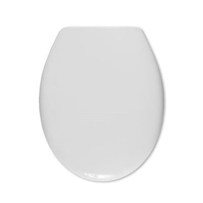 AquaRosa WC ülőke, Corsica rozsdamentes zsanérral, fehér-0