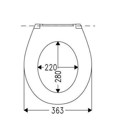 AquaRosa WC ülőke, Genova, gyorscsatlakozós lecsapódásgátlós(Lavas + C4502Y)-1