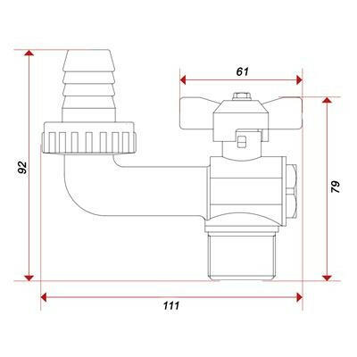 Altalajcsap 3/4"