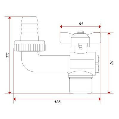 Altalajcsap 1"-1