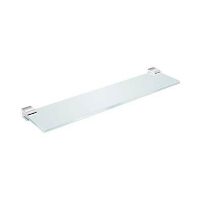 Jika Cubito Pure üveg polc, krómozott, 40 cm ( H3853B10040001 )